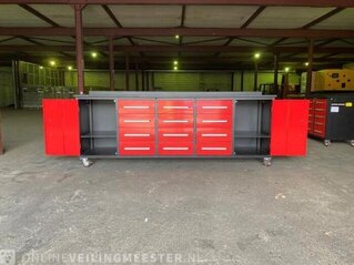 Gereedschapswagen StahlWorks, 10FT12D